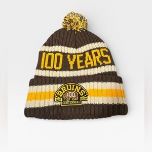 NWT Boston Bruins Centennial Beanie Hat